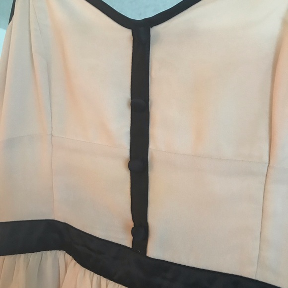 EUC H&M Divided blush pink empire waist dress - Picture 3 of 8